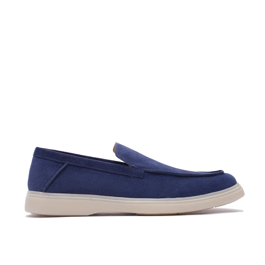 Fassiano Monarch Classic — mocassin classique bleu homme